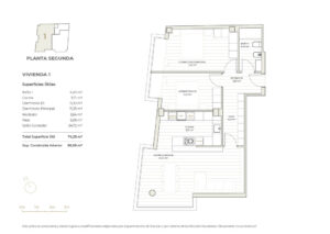 PLANTA 2º VIVIENDA 1